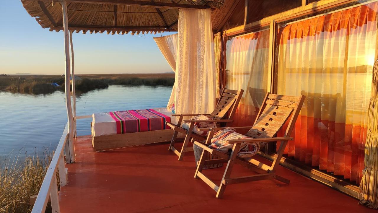 Titicaca Aruntawi Lodge Peru Puno Ngoại thất bức ảnh
