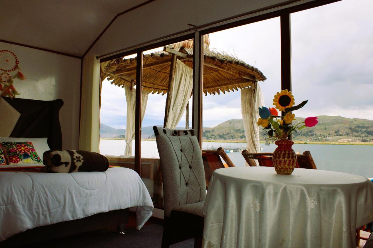 Titicaca Aruntawi Lodge Peru Puno Ngoại thất bức ảnh