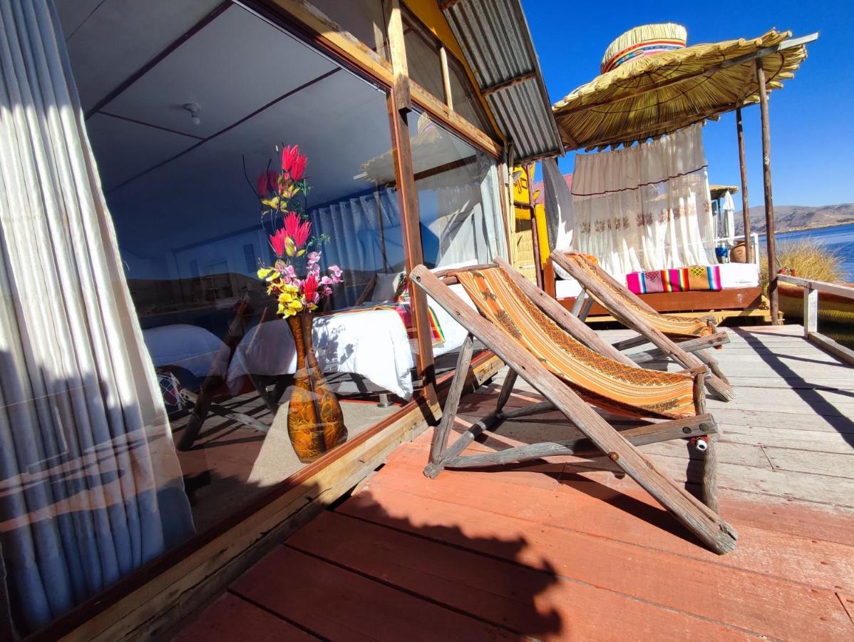 Titicaca Aruntawi Lodge Peru Puno Ngoại thất bức ảnh